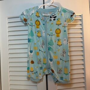 🌸3 for $60🌸 Little Sleepies Party Animals - Blue Shorty